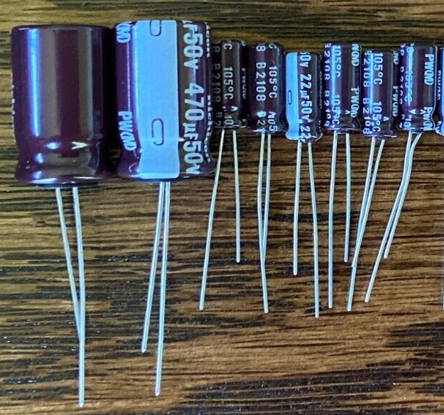 Bose 802E Equalizer RECAP KIT New Capacitors w/ Instructions