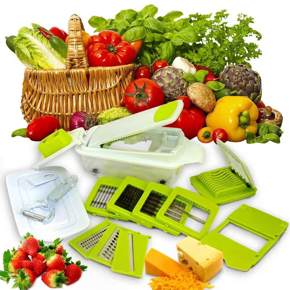8-In-1 Multi-Use Slicer, Dicer and Chopper