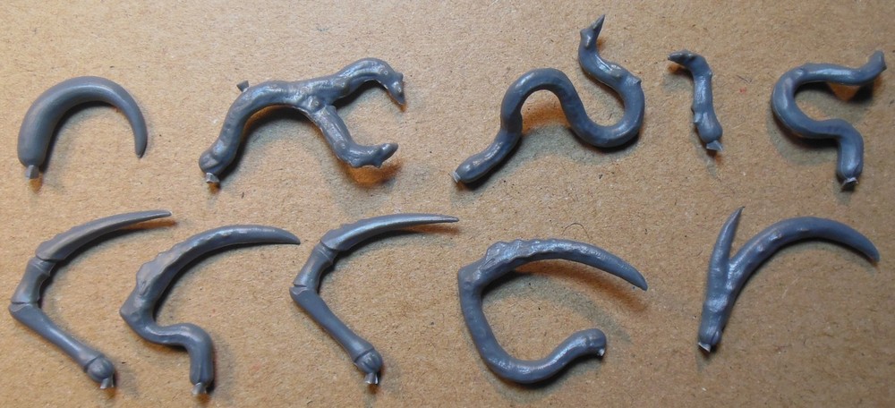 Warhammer 40K - Chaos Spawn - Scythe Mutant Spikey Arms - Bits Bitz Kitbash #s