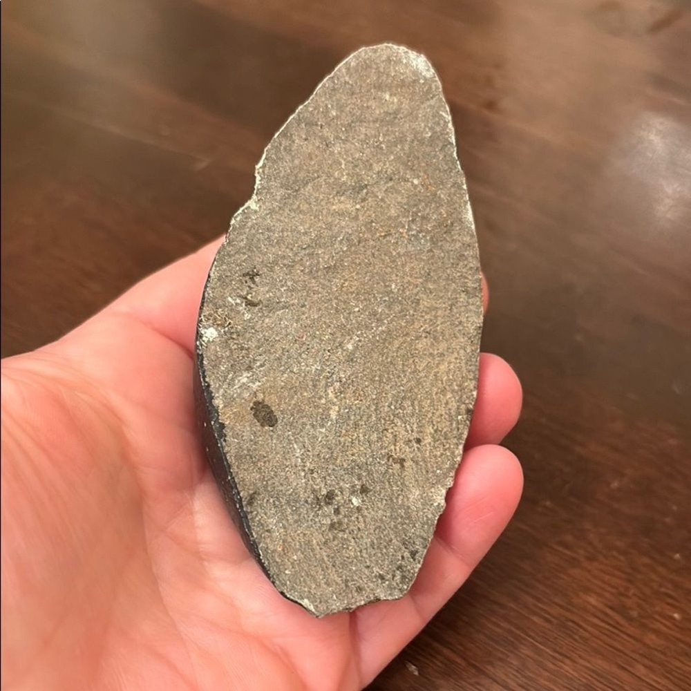 Hand-Painted Alien Face Stone Halloween