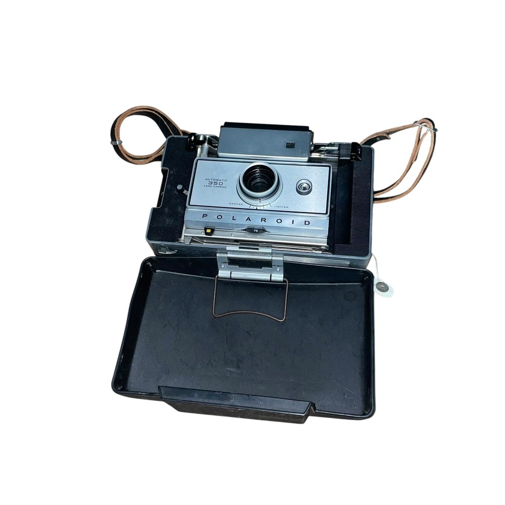 Vintage Polaroid Automatic 350 Land Camera *Untested*