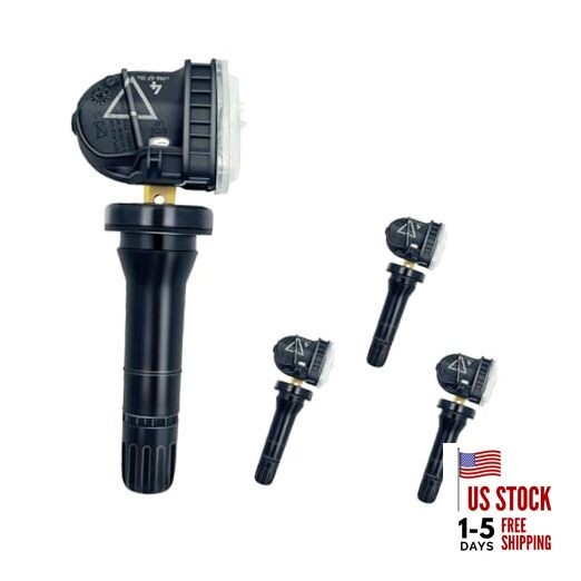 Pre-Programmed TPMS Sensor 4PCS 433MHz Compatible with Cadillac XT5 2017-2022,