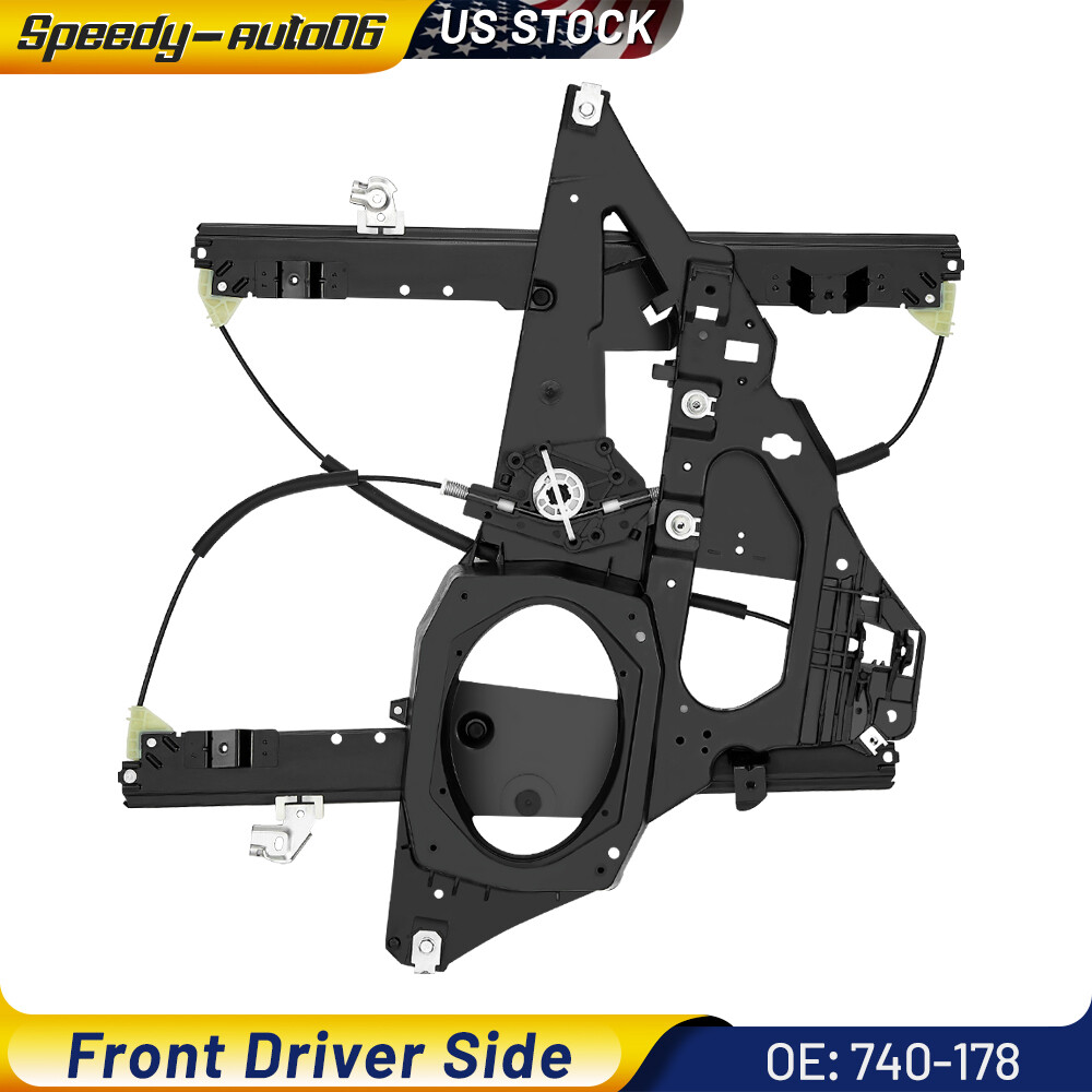 Front Left Power Window Regulator Without Motor For Ford Expedition 2003-2006