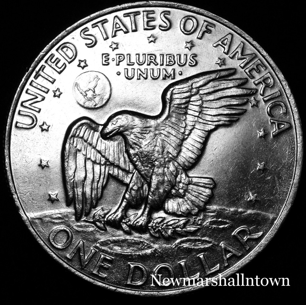 1972 P Eisenhower "Ike" Dollar from Roll
