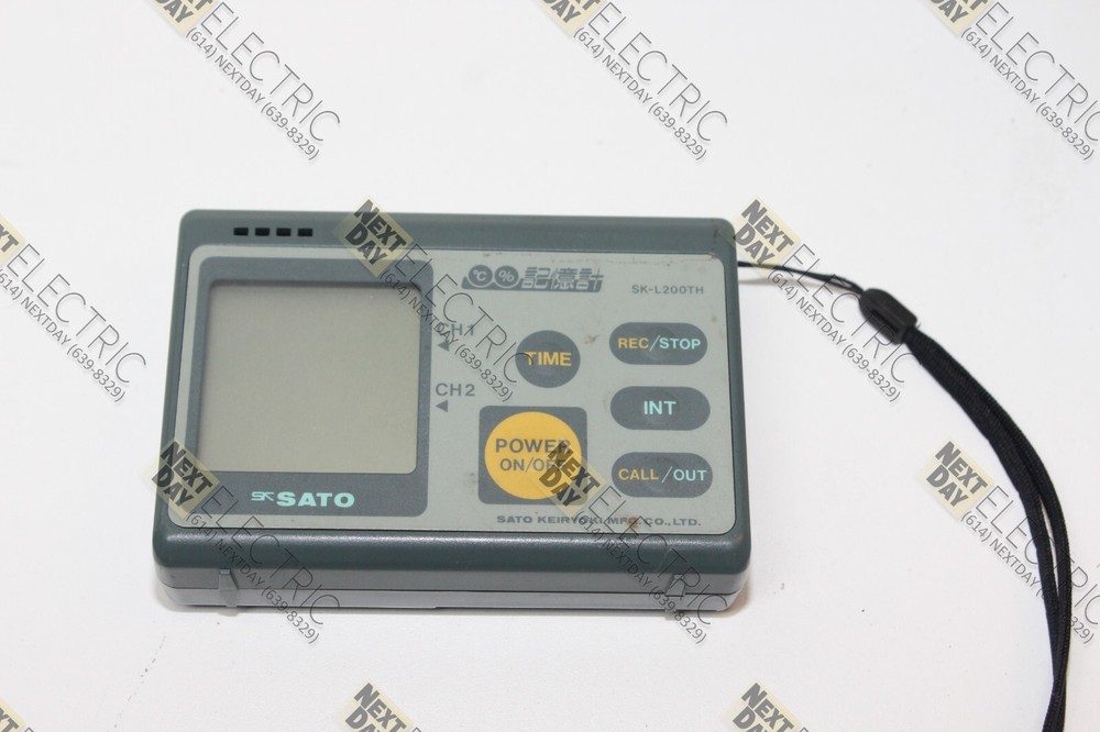 Sato Keirvoki, SK-L200TH, Data Logger Temperature Humidity Recorder Controller