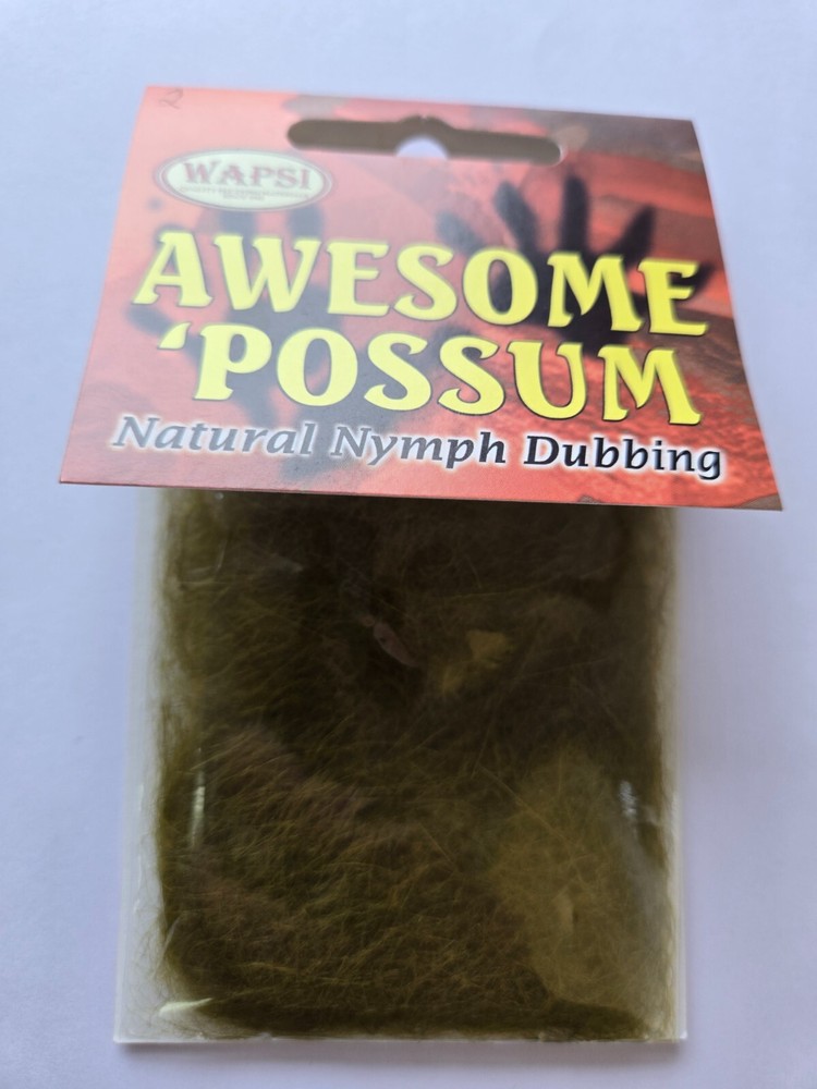 Wapsi Dubbing   " Awesome Possum "  #AP089  Olive