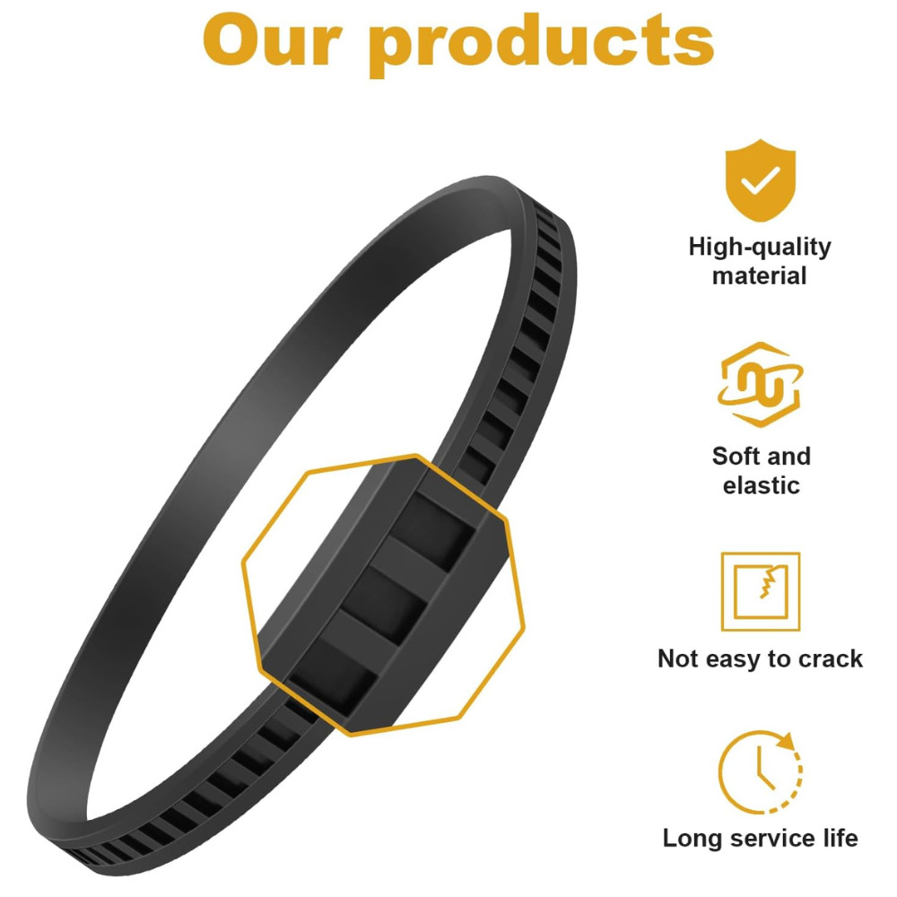 4 Pack 650721-00 Bandsaw Rubber Tires Replacement for Dewalt Band Saw Tires a...