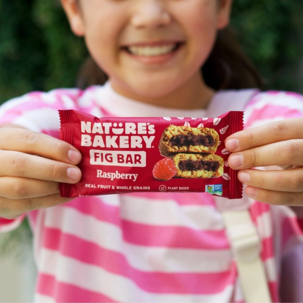 Raspberry Fig Bars Snack 10 Pack 2 oz Each Box