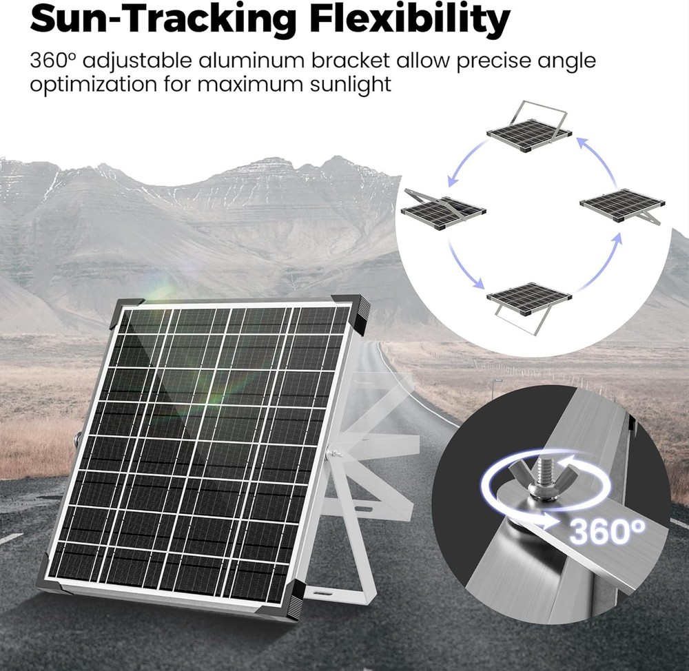 Easy Installation 12V Solar Battery Maintainer