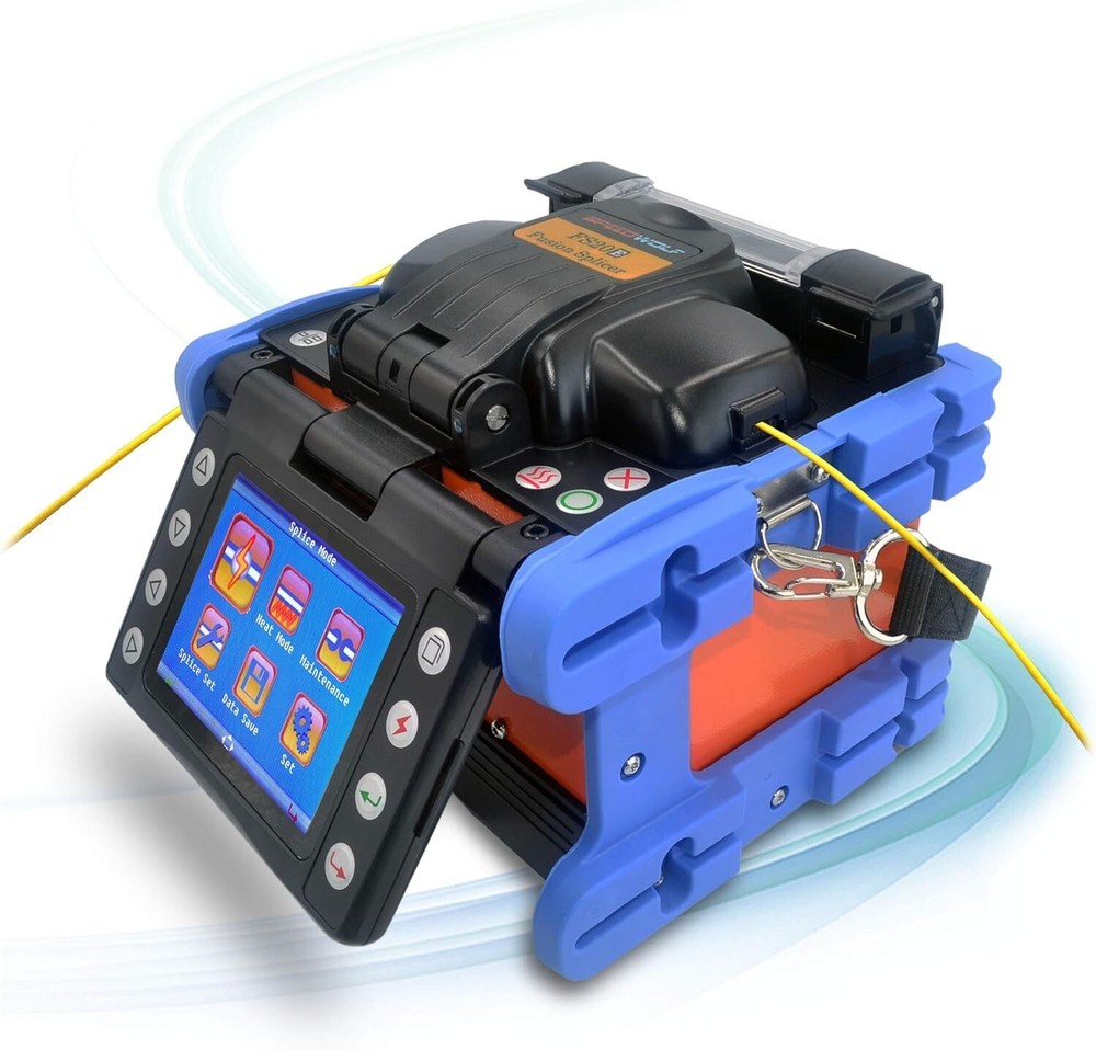 Core to Core Alignment ,3.6"LCD FTTH Auto Optical Fiber Splicing Machine / FS20E
