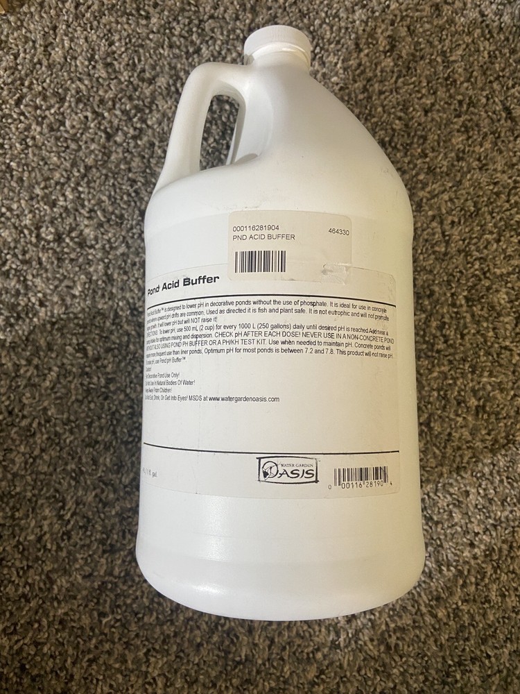 Water Garden Oasis Pond Acid Buffer 4L