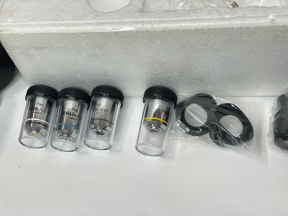 VanGuard 1333PHi 1300 Series Compound Trinocular Microscope Plan Achromatic READ