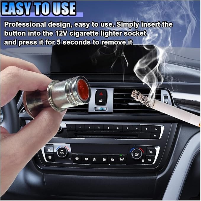 Car Cigarette Lighter Plug, Fire Missiles Button Cigarette Lighter Replacement