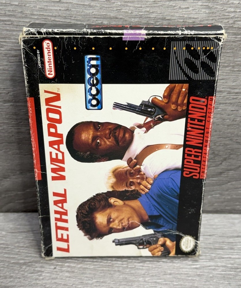 Lethal Weapon (Super Nintendo | SNES) Authentic BOX ONLY