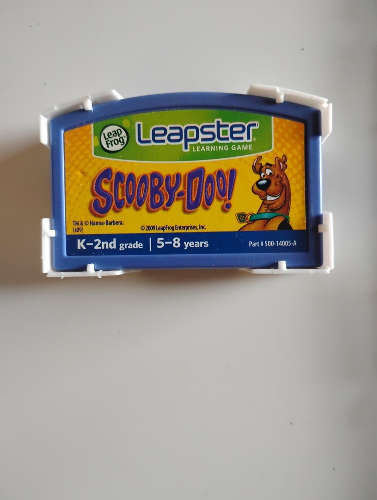 Leapfrog Leapster Scooby-Doo! Math Times Two! (2009) Learning Game Cartridge