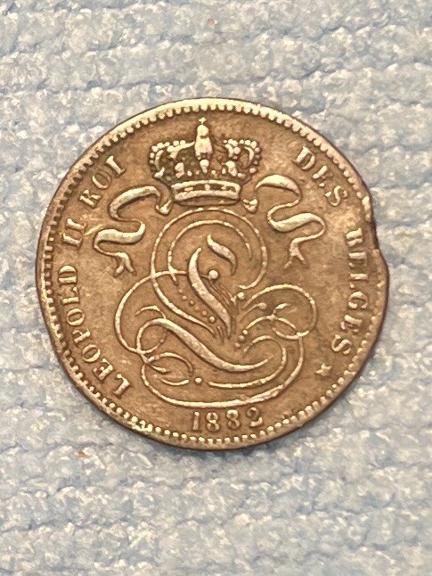 Belgium - 1 centime 1882