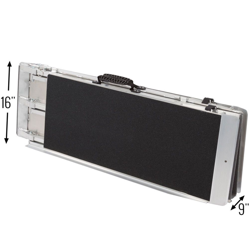 Silver Spring WCMF-12 Aluminum Multi-Fold Wheelchair Ramp -12' Long