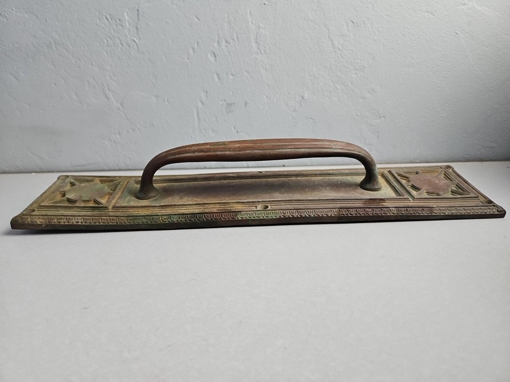 Antique Copper Door Handle Large