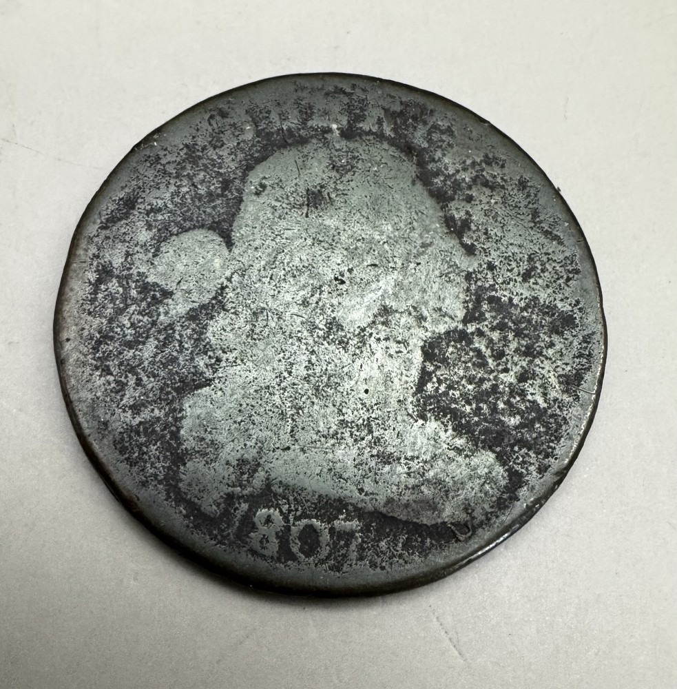 1807 1C Draped Bust Large Cent