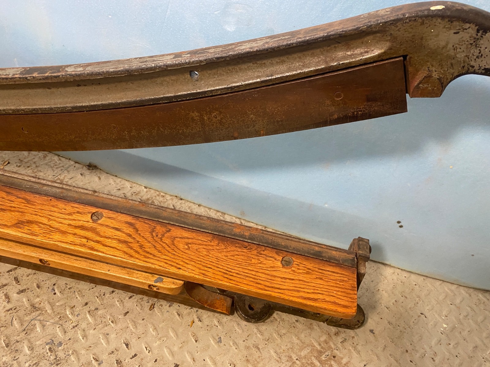 Antique 30" Paper Cutter Shear (JOHN JACQUES & Sons, Worchester MA)