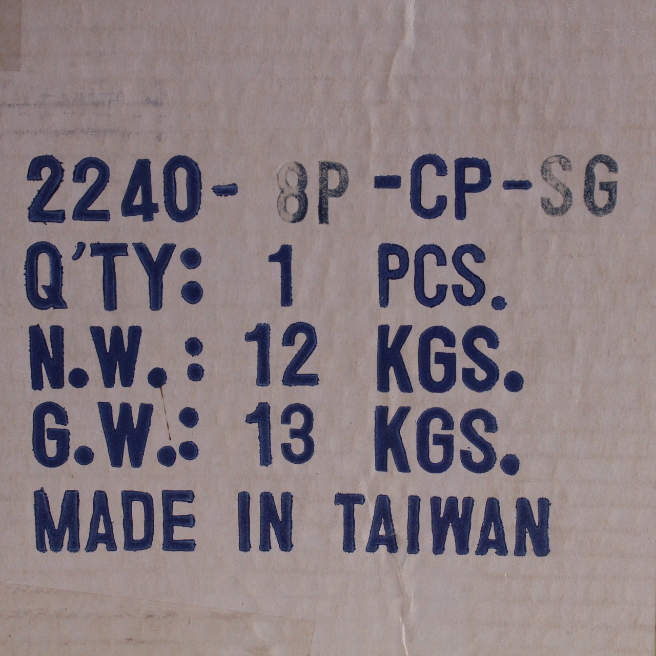 Decolav White Triangle Stainless Pedestal 3101T-P-WH