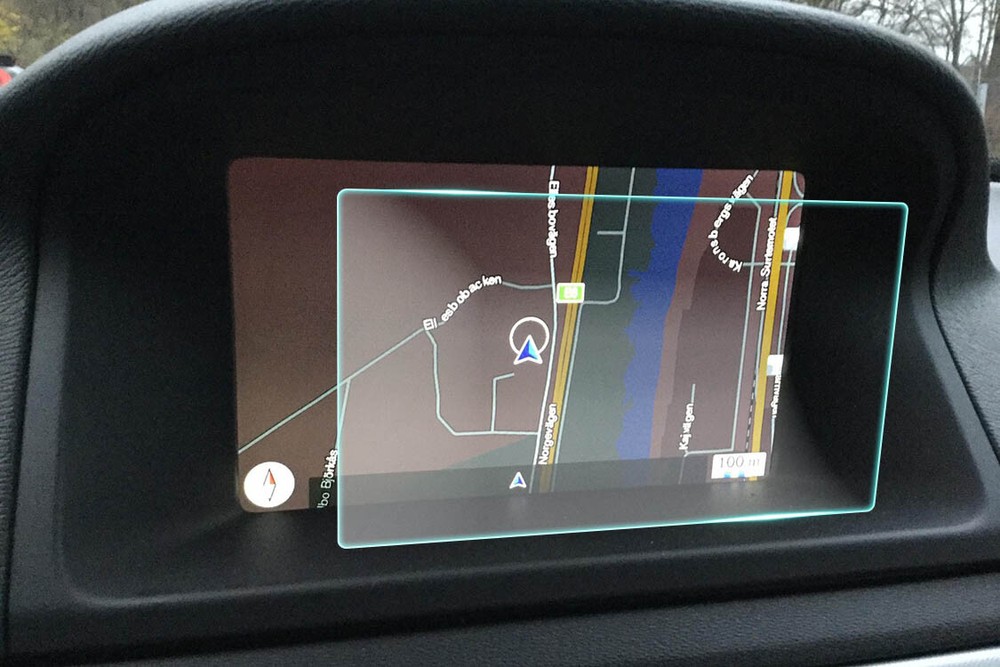Crystal Clear Screen Protector for 2016 Volvo XC70 Vehicle Navigation
