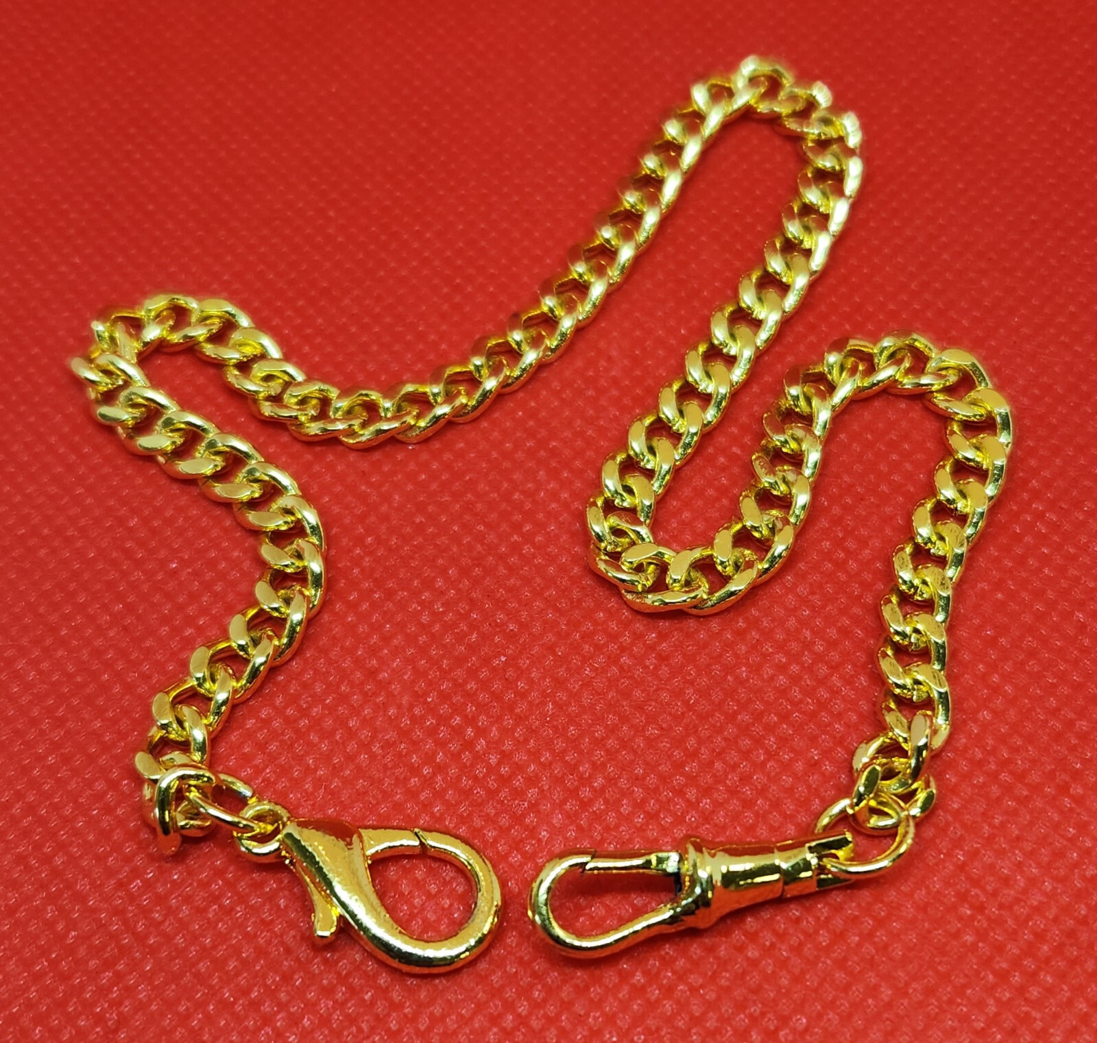 Pocket Watch Chain - 14" Brass