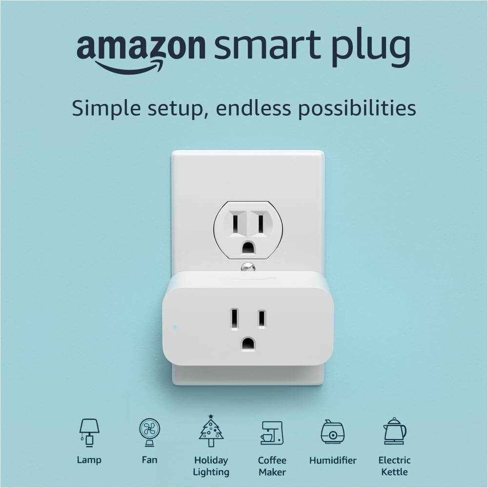 🔥🔥🔥Amazon Smart Plug Model C2YY37 Works With Alexa - White🔥🔥🔥