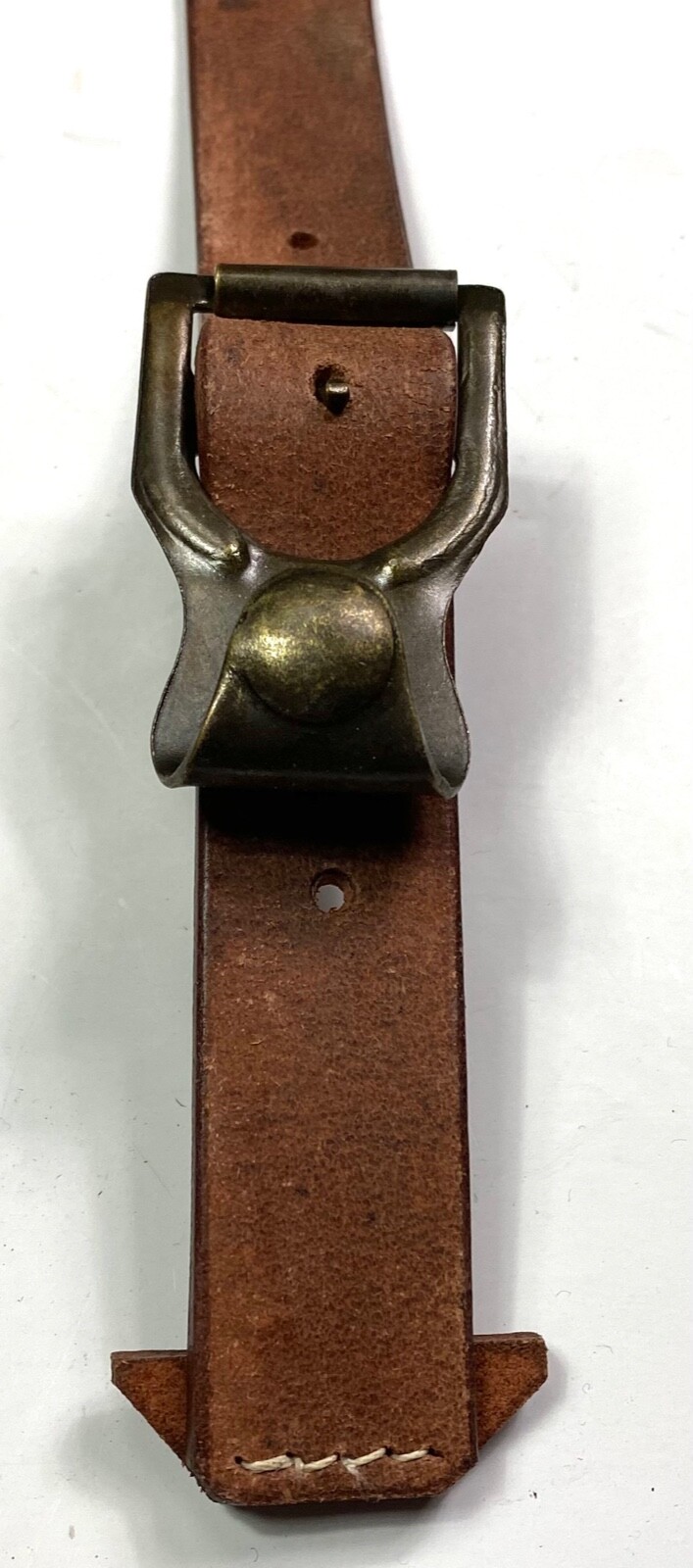 WWI GERMAN IMPERIAL ARMY M1907 LEATHER EQUIPMENT Y-STRAPS-ROUGHSIDE