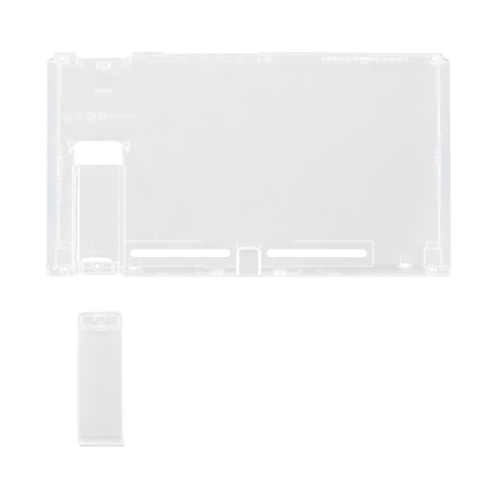 Custom Transparent Clear Back Housing Shell Fix Part for Nintendo Switch Console