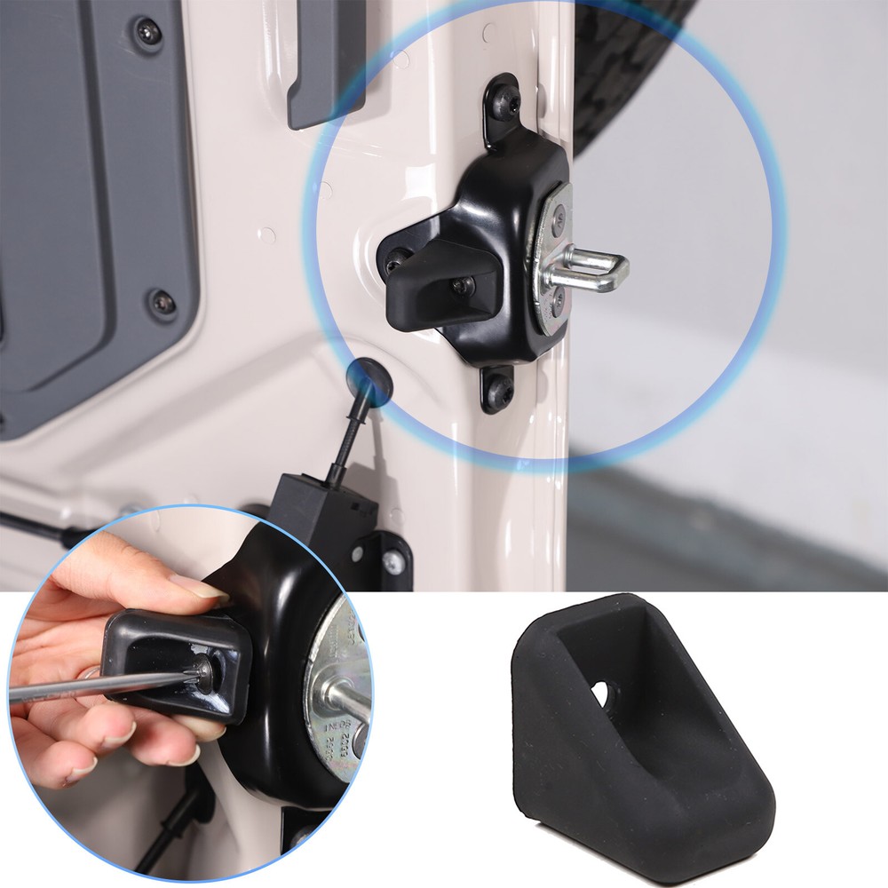 Rubber Tailgate Door Hinge Lock Latch Anti-knock Trim For Ineos Grenadier 20+ US
