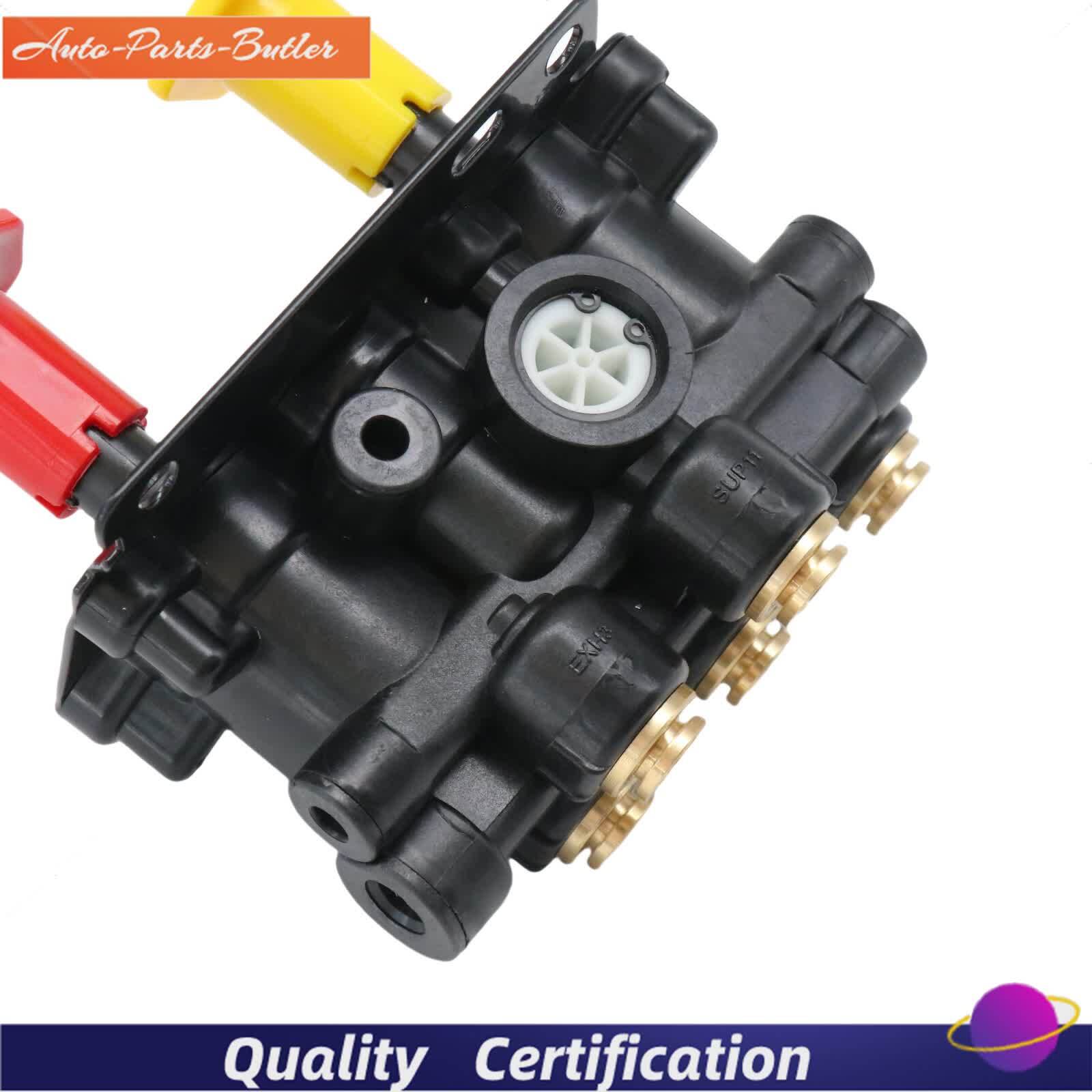 24340522 21315044 K035691 For Volvo VNL Dash Valve Dual Park Brake With 5 Ports