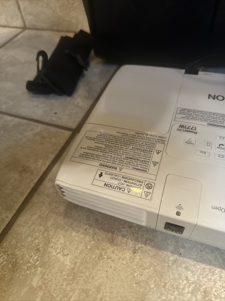 epson 1771wx Video Projector