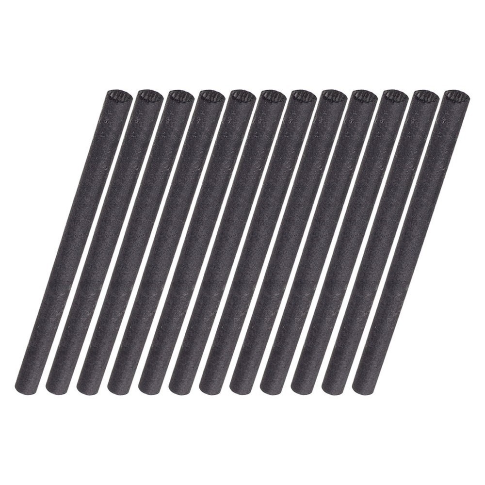 12Pcs Graphite Electrode Carbon Stir Bar Diameter for Casting Tasks