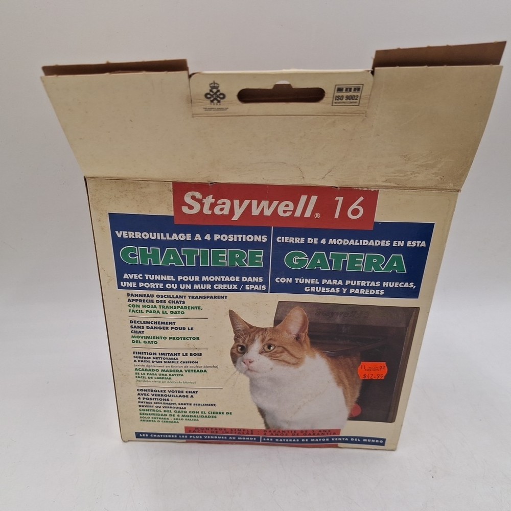 Staywell 16 4 Way Locking Cat Flap