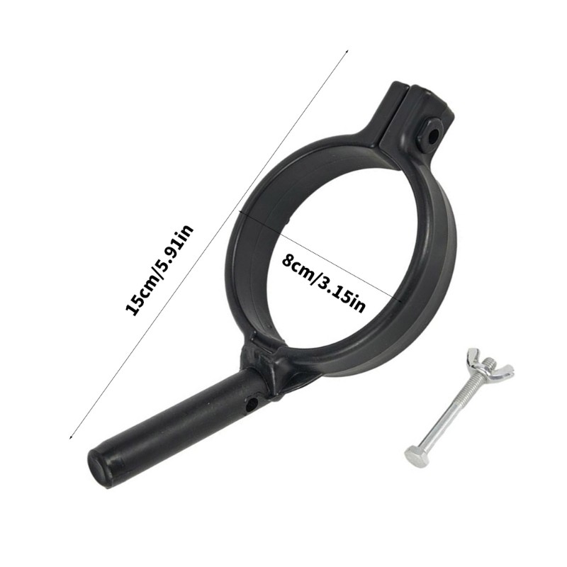 Ergonomic Handle Component Assembly For Improved Control In Challenging Terrains