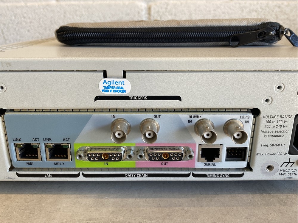Agilent N2X E7912A with E5215A 10/100 Ethernet & E5216A Units