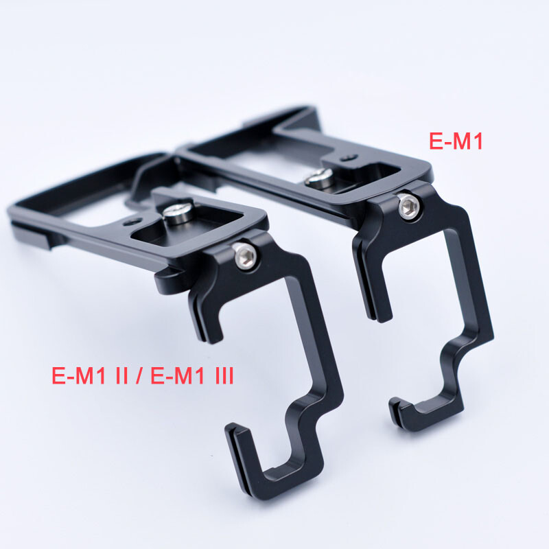 For Olympus E-M1/E-M1 II/E-M1 III Camera L Bracket Hand Grip Quick Release Plate