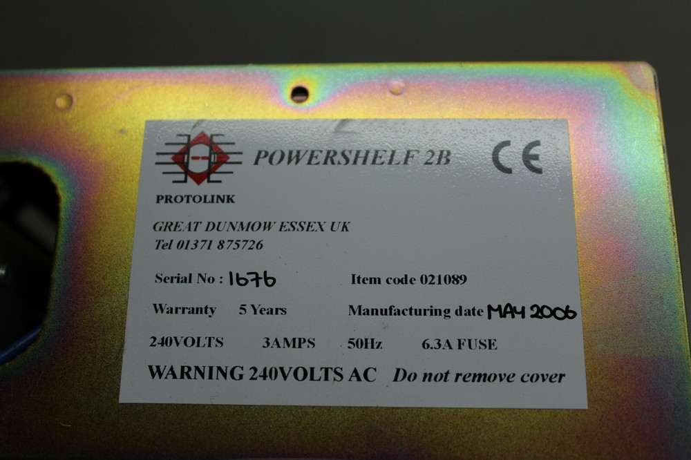 Protolink Powershelf 2B Item Code 021089