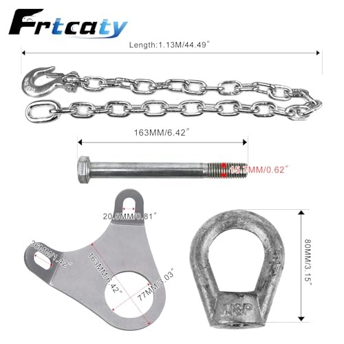 Trailer Ultimate Connection Safety Chains Kit - 5th Wheel Ultimate Connection