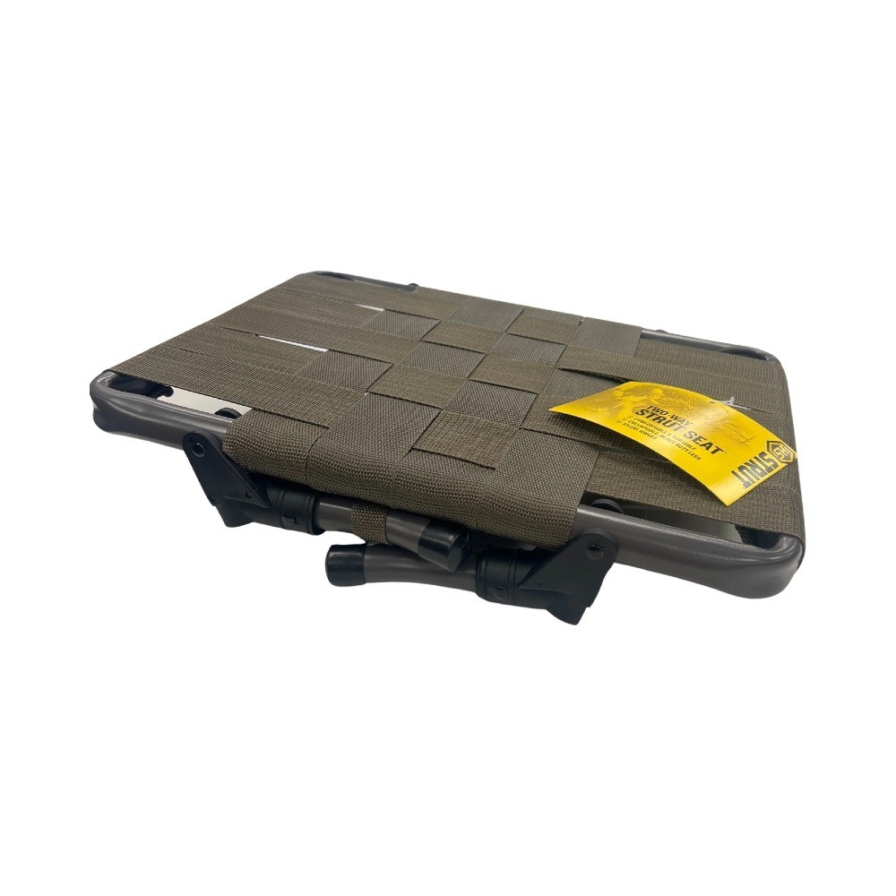 Strut Seat with Folding Legs & 2 " Nylon Webbed Seat