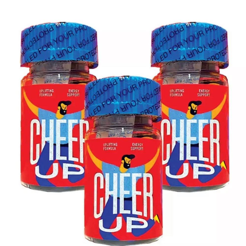 Cheer Up 3 Bottles 60ct (or 4 pill packs =60 pills
