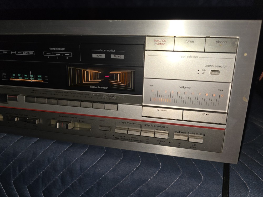 Rare Vintage Technics SA-1010 Stereo Receiver, Works!