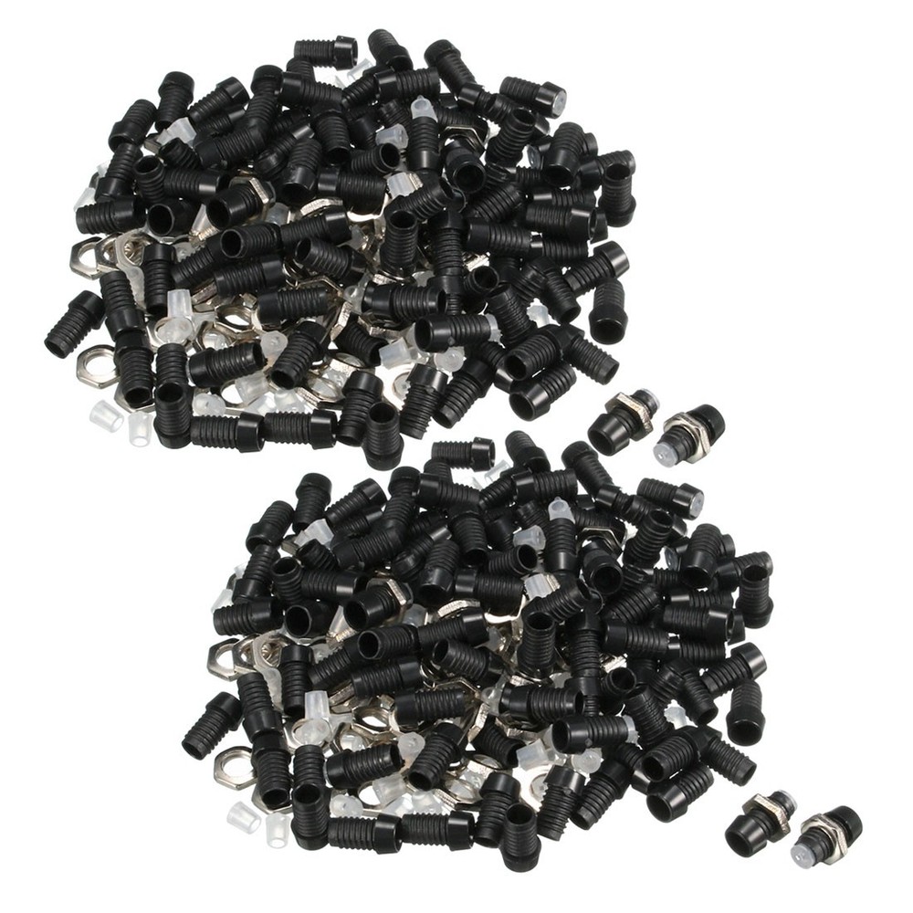 200pcs 3mm LED Lamp Holder Light Bulb Socket for Light-emitting Diode Lighting