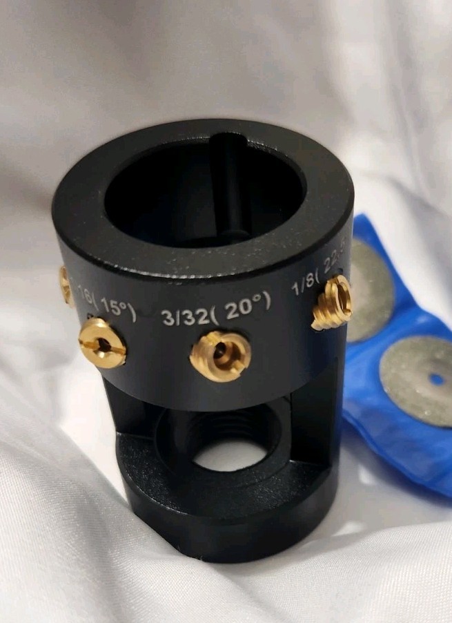 Tungsten Electrode Sharpener Grinder Multi-Angle OffsetTool for TIG Welding NEW