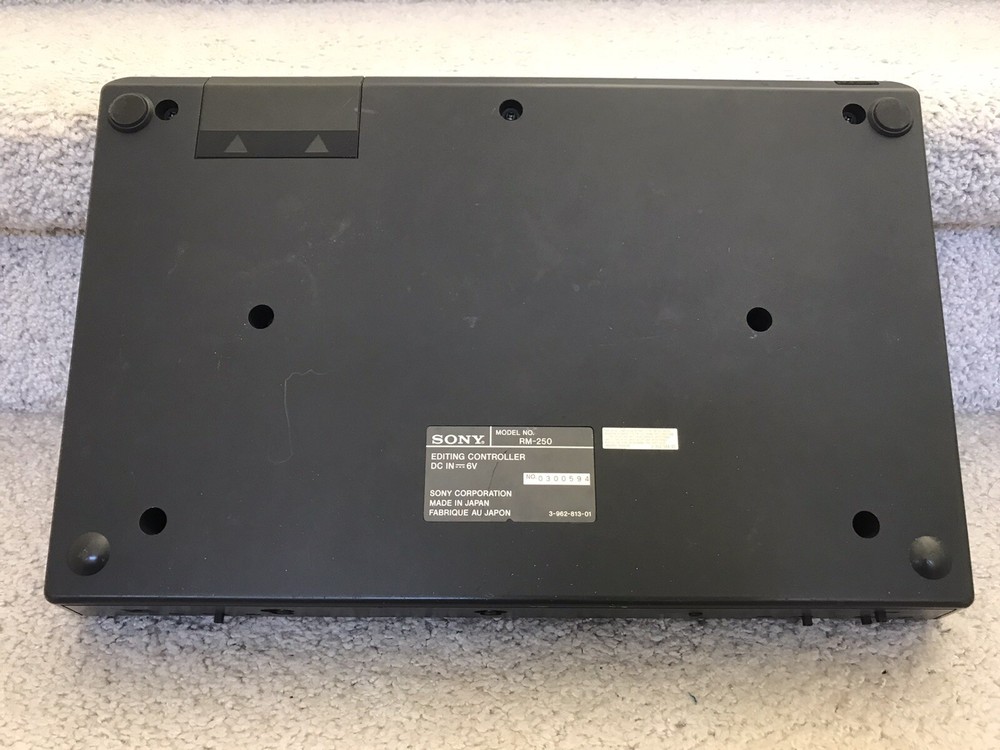 Vintage Sony RM-250 Video Editing Controller (untested/for parts)
