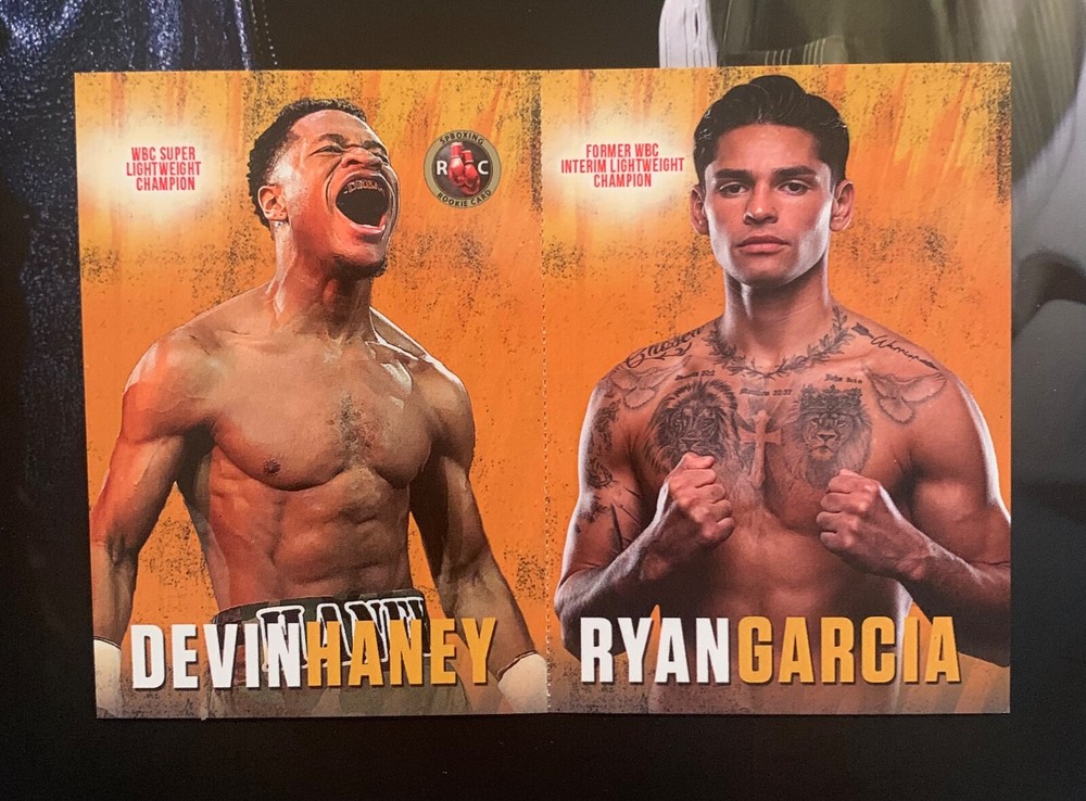 Devin Haney vs Ryan Garcia 2024 Official Program W/ 2 Cards And Bout Sheet