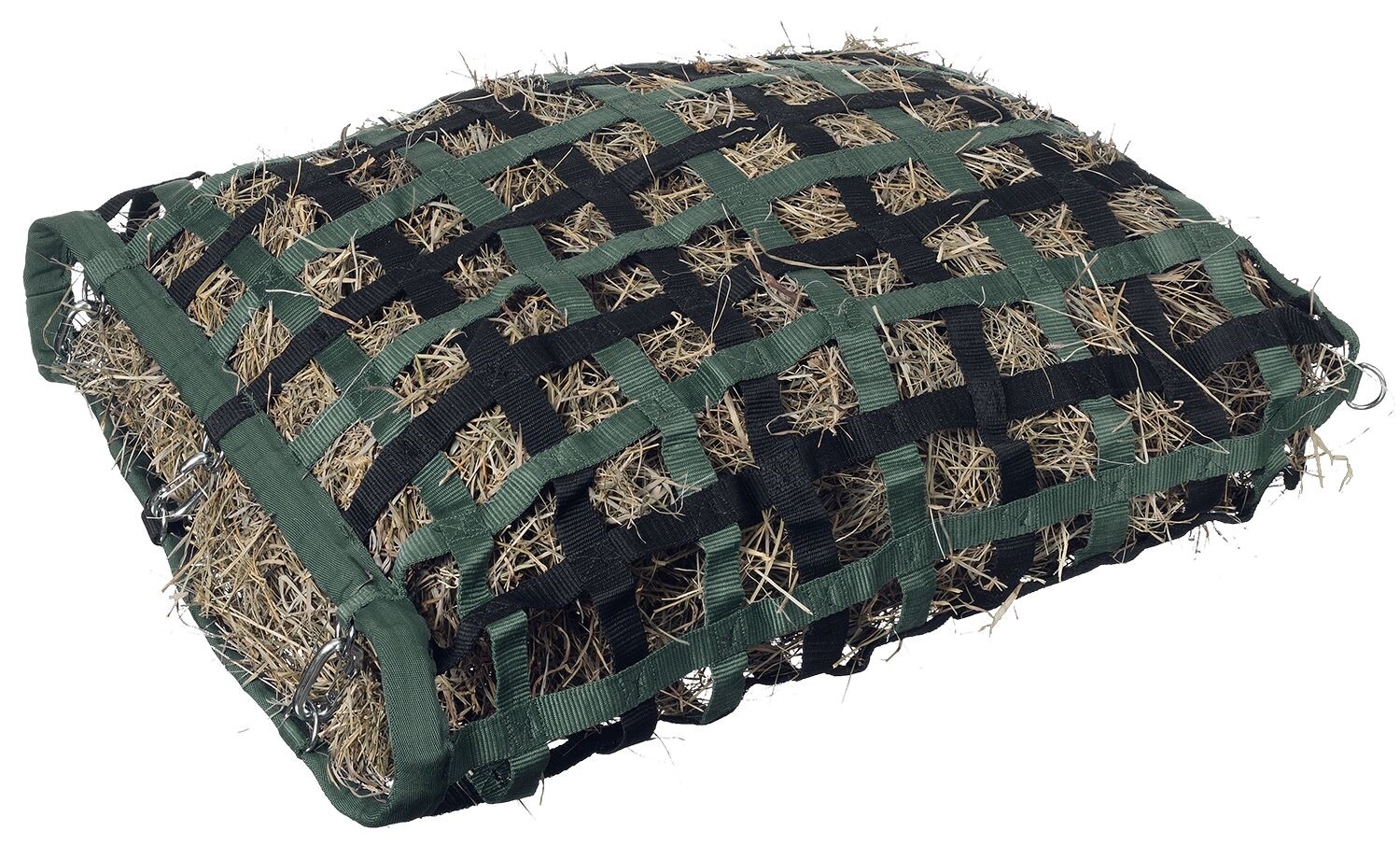 Slow Feeder Nylon Web Hay Feed Net - 2" x 2" Openings - 33" Long