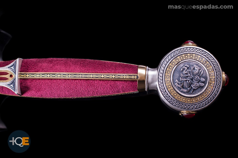 Damasquinada Templar Sword