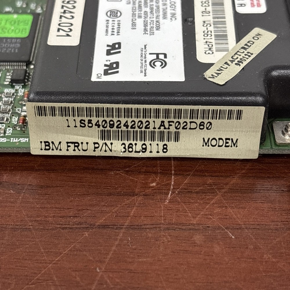 CIS Technology Modem PCI Card